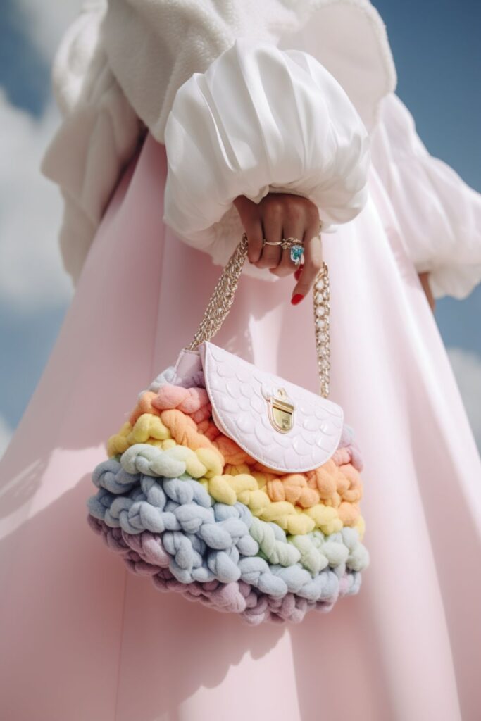Gorgeous Pastel Designer Bags - Midjourney AI Fashion Bag Collection - Sprinkle of AI by Marloes