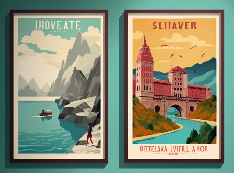 12 Stunning Midjourney AI Retro Travel Poster Prompts