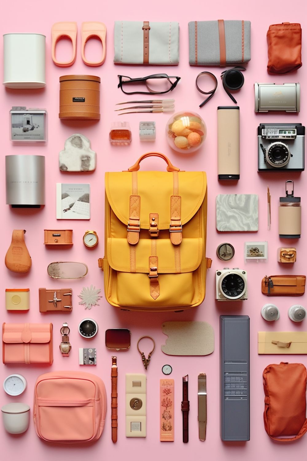 Creative Ideas for Knolling Photography in Midjourney - Midjourney Style Guide
