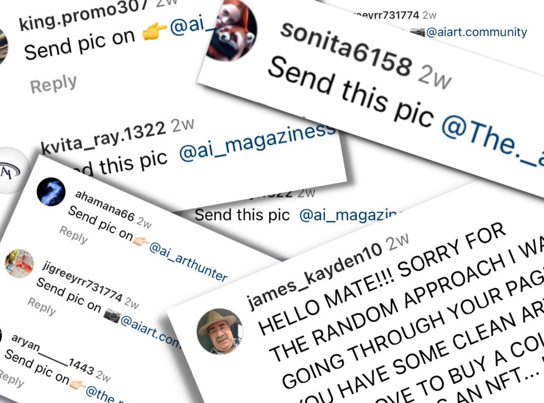 How to Easily Block Instagram Spam Comments - Sprinkle of AI - Midjourney AI Art