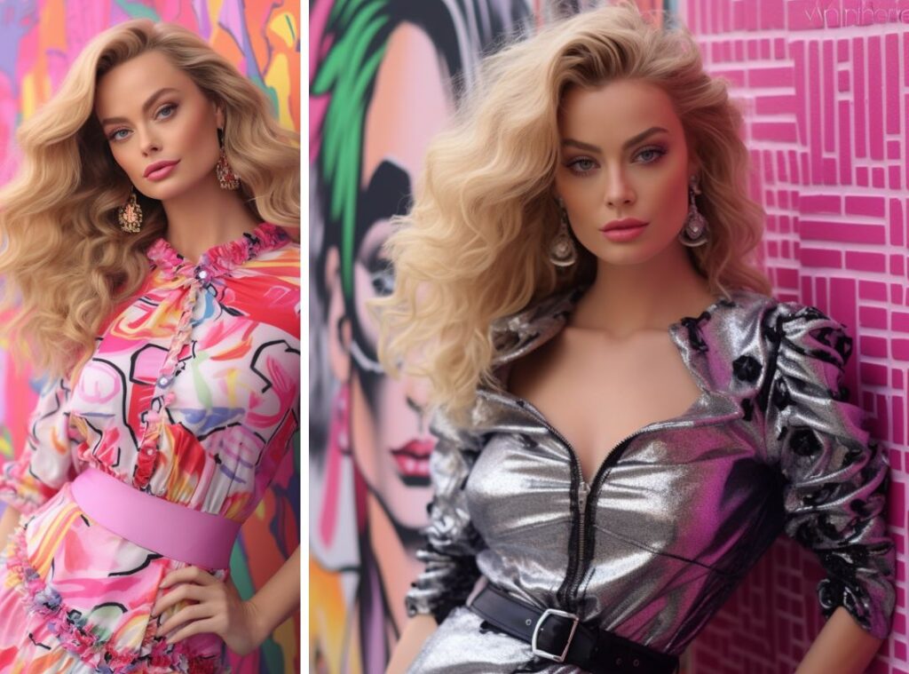 Free Barbie Midjourney Prompt Set - Margot Robbie Prompts - Barbie Movie Midjourney - Midjourney for Beginners