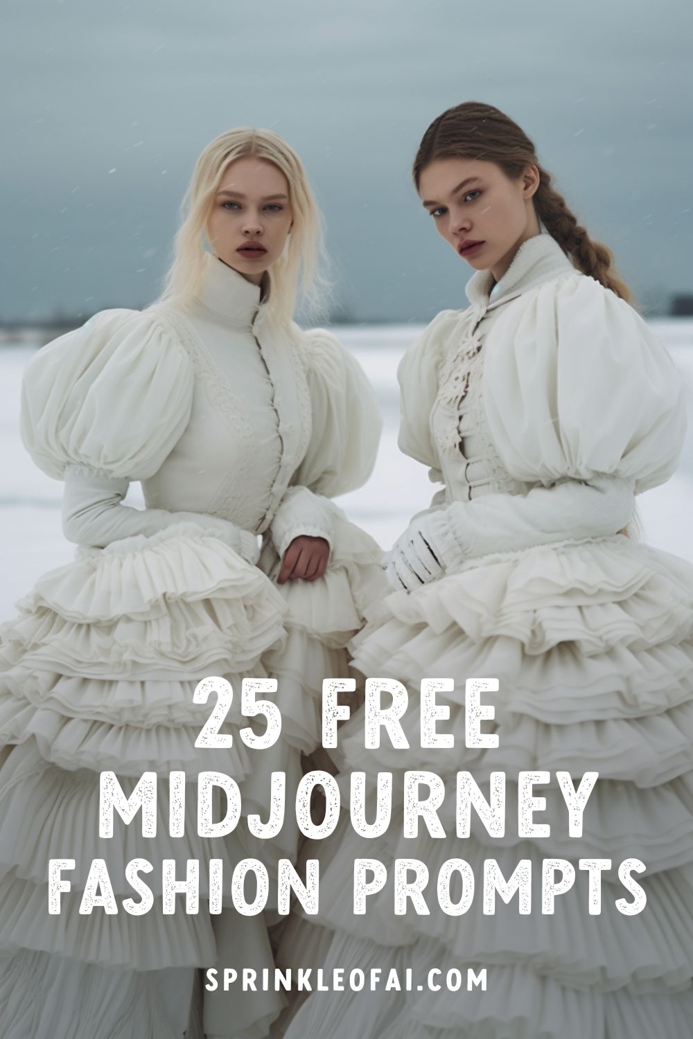25 Gorgeous Free Fashion Midjourney Prompts AI Haute Couture Fashion Prompts Sprinkle of AI