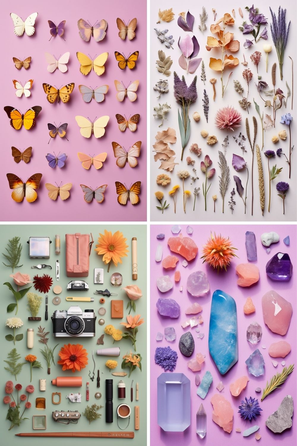 KNOLLING PHOTOGRAPHY - Best Creative Unique Midjourney Prompt Ideas To Spark Your Creativity - Sprinkle of AI Image Prompt Set 10