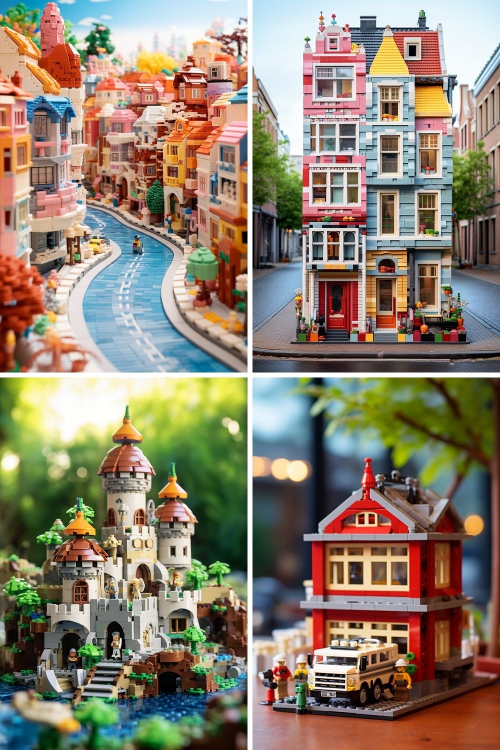 LEGO SET - Best Creative Unique Midjourney Prompt Ideas To Spark Your Creativity - Sprinkle of AI Image Prompt Set 6