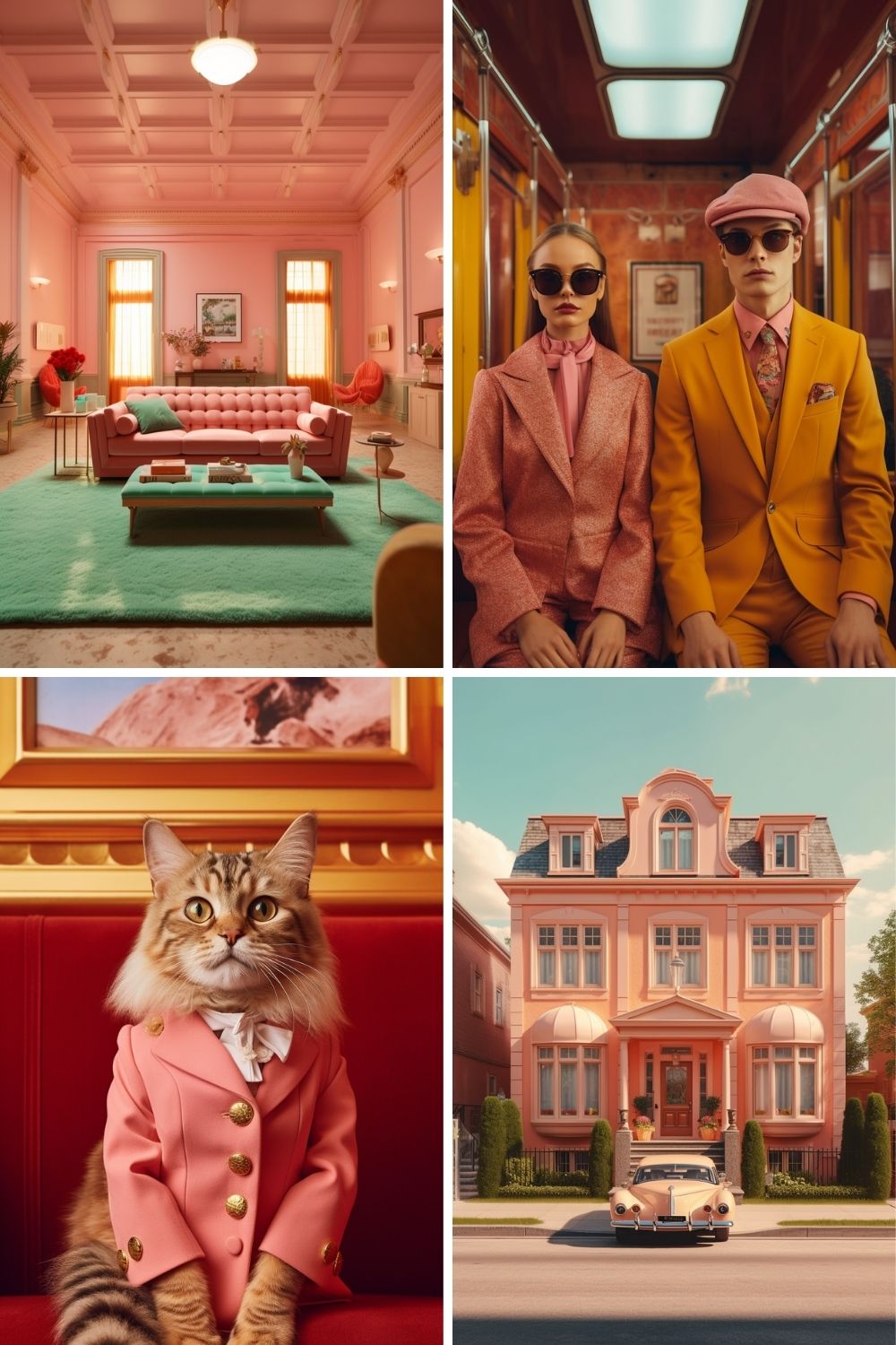 WES ANDERSON - Best Creative Unique Midjourney Prompt Ideas To Spark Your Creativity - Sprinkle of AI Image Prompt Set 13