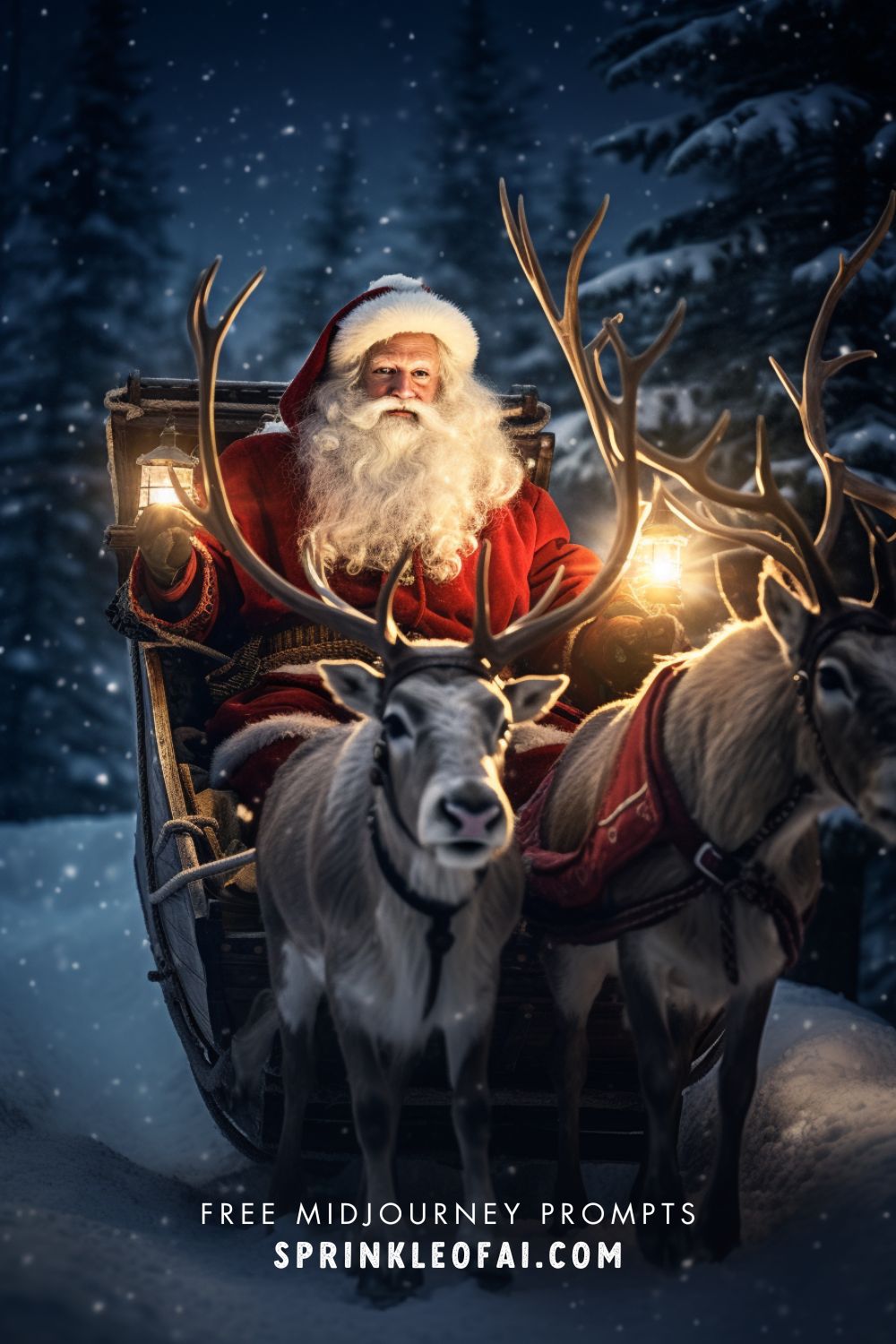 Best Midjourney Christmas Prompts for Festive Stock Photography - Midjourney Prompts for Christmas - Sprinkle of AI