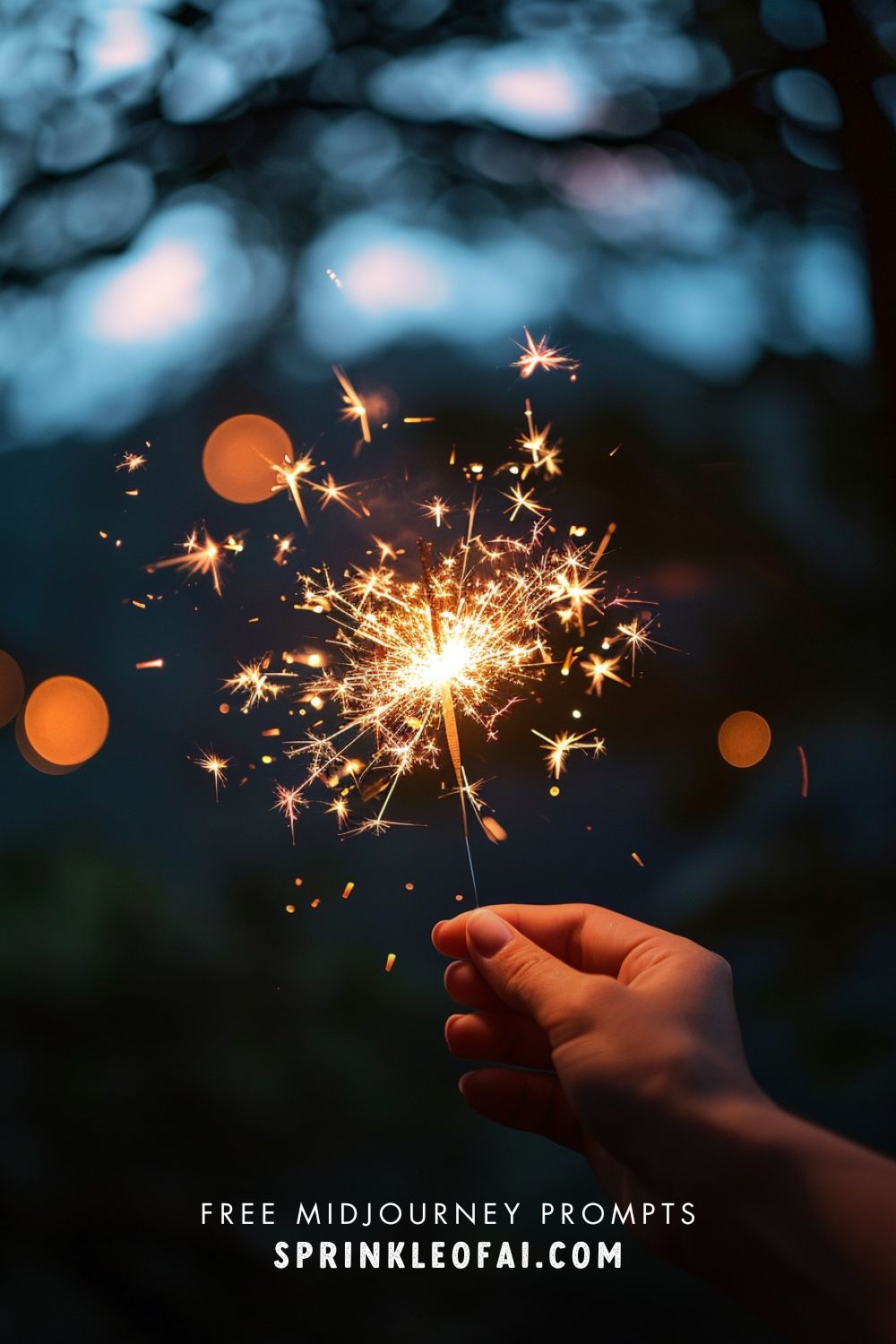 Celebrate 2024 in Style with 15 Free Midjourney New Year's Eve Prompts - Firework prompt - champagne prompt