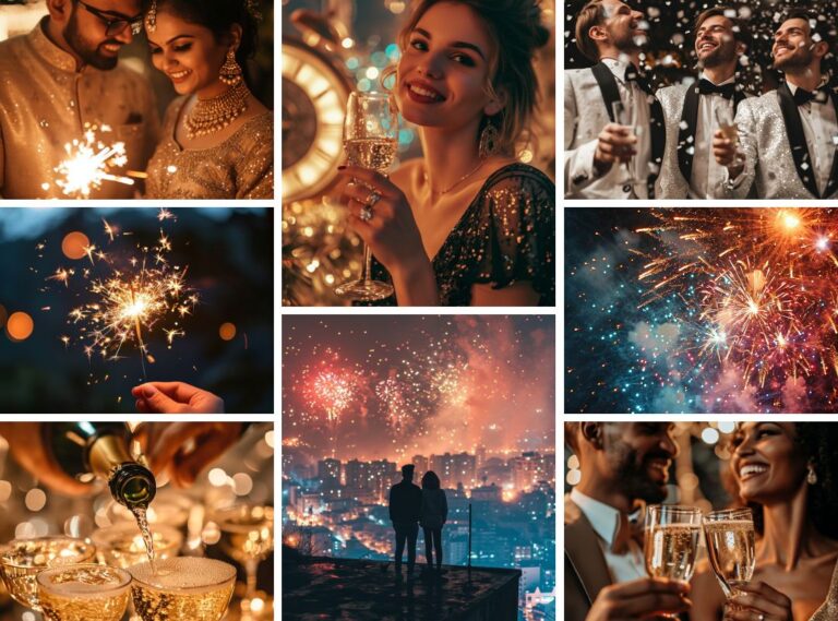 Celebrate 2024 in Style with 15 Free Midjourney New Year’s Eve Prompts