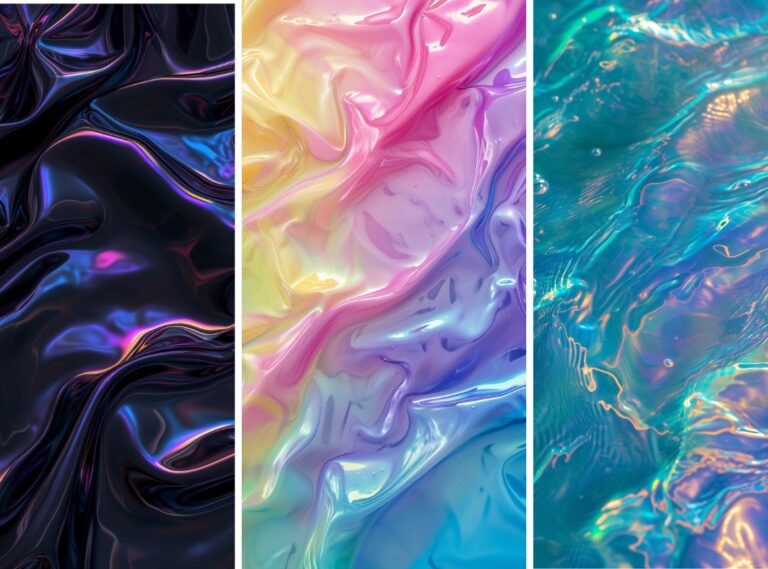 21 Gorgeous Iridescent iPhone Wallpapers That Turn Your Screen into Eye Candy + 10 Midjourney Prompts!