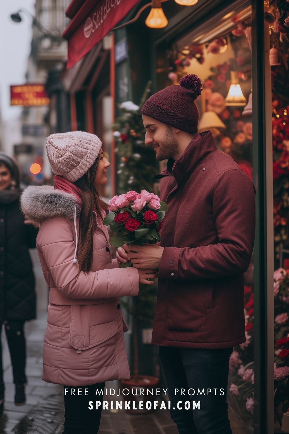 Best Midjourney Valentine's Day Prompts for Romantic Stock Photography - Sprinkle of AI - Free Midjourney Prompts for Valentine