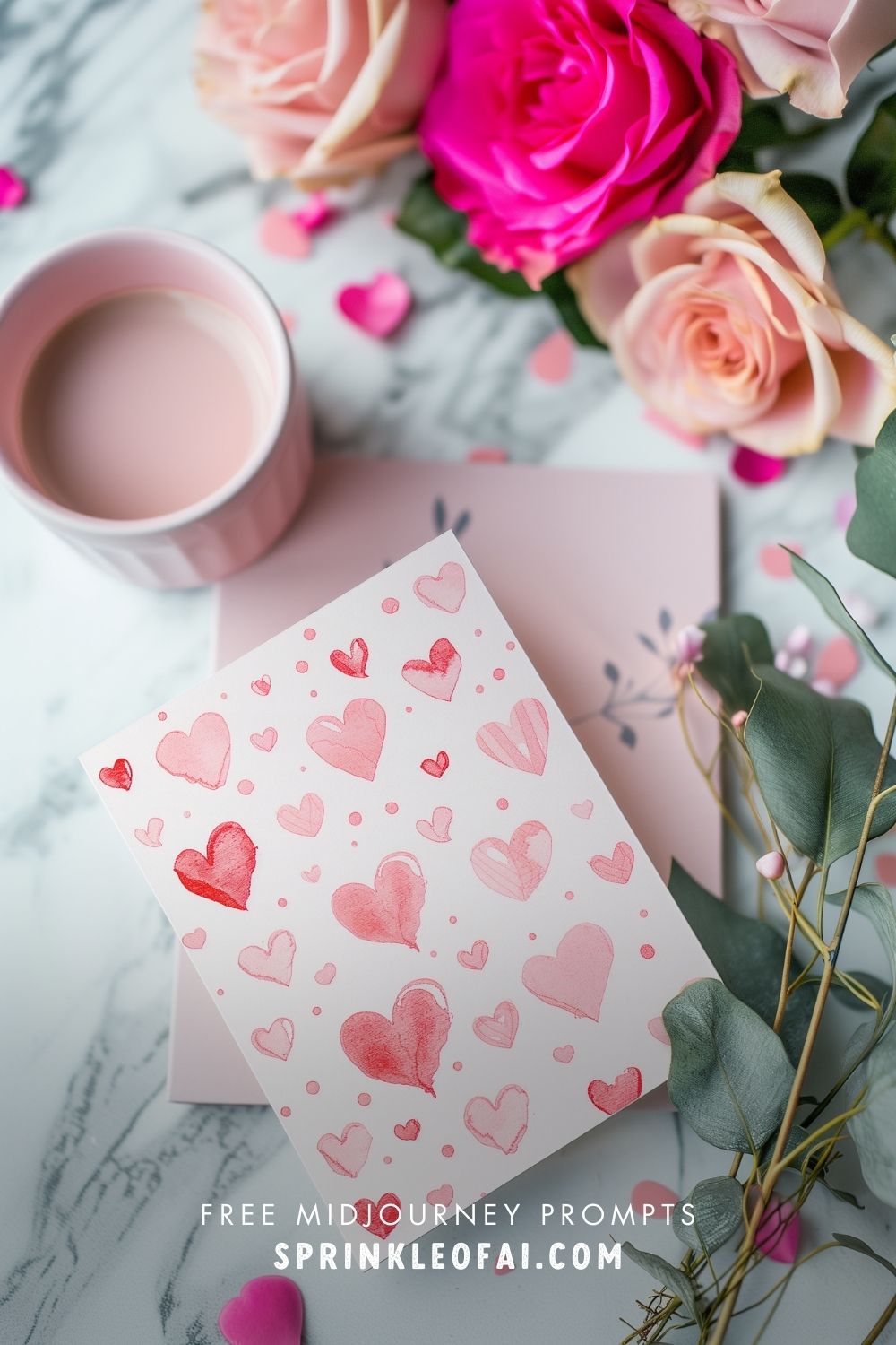 Best Midjourney Valentine's Day Prompts for Romantic Stock Photography - Sprinkle of AI - Free Midjourney Prompts for Valentine