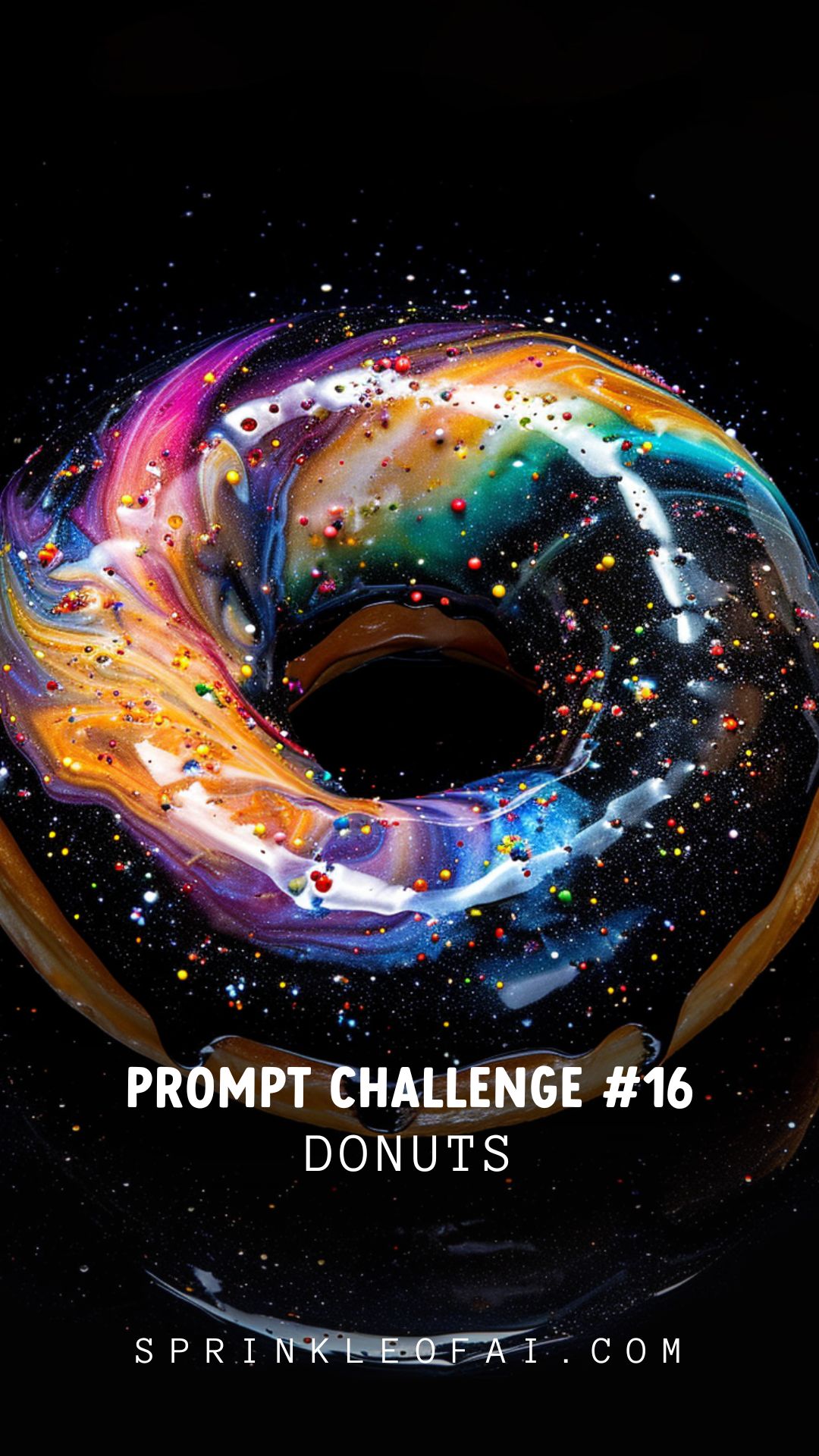 Sprinkle Prompt Challenge on Threads - Sprinkle of AI - Midjourney Prompt Donuts
