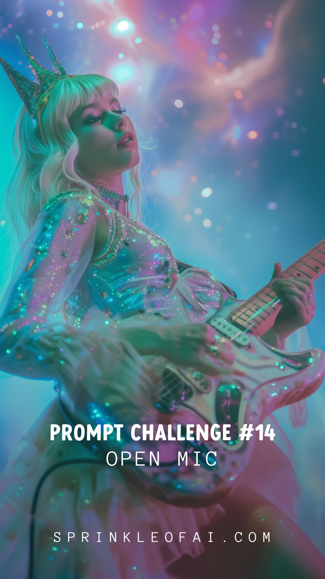 Sprinkle Prompt Challenge on Threads - Sprinkle of AI - Midjourney Prompt Open Mic