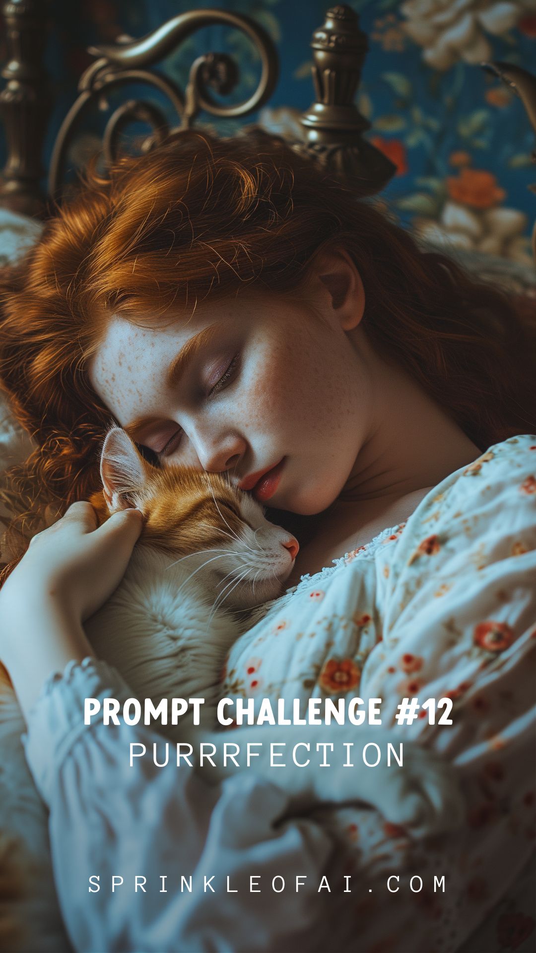 Sprinkle Prompt Challenge on Threads - Sprinkle of AI - Midjourney Prompt Purrfection Cat