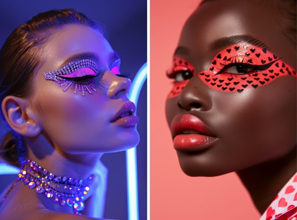 Bold & Stunning Free Midjourney Makeup Prompts - Sprinkle of AI