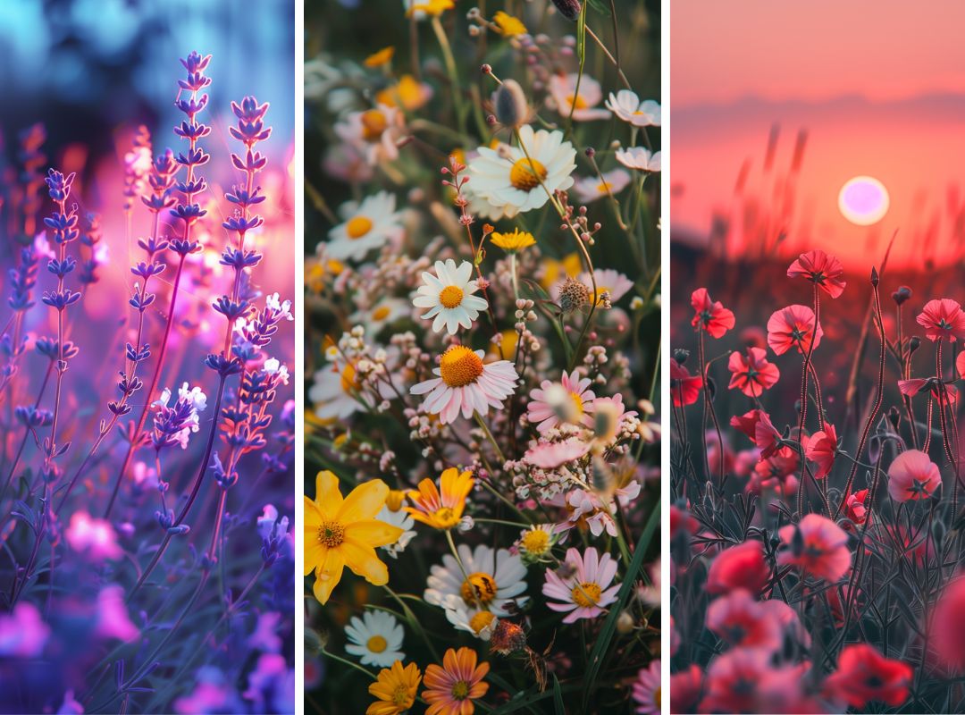 21 Floral iPhone Wallpapers and Midjourney Prompts by Sprinkle of AI 